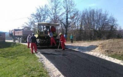 Asfaltiranje u Mjesnoj zajednici Krasulje