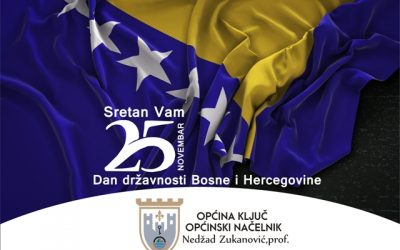 Čestitka za Dan državnosti Bosne i Hercegovine