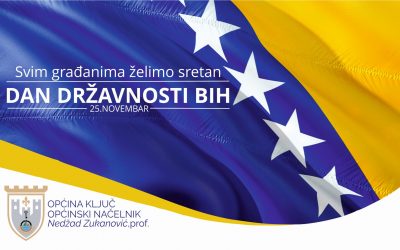 Čestitka povodom Dana državnosti Bosne i Hercegovine