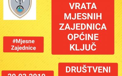 Dan otvorenih vrata mjesnih zajednica općine Ključ u Društvenom centru u Sanici