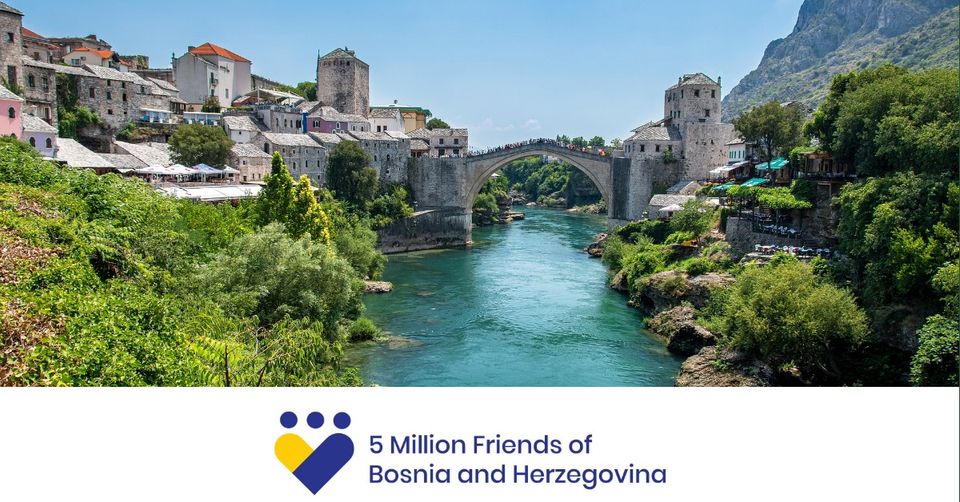 Asocijacija “5 Million Friends of Bosnia and Herzegovina” okuplja prijatelje Bosne i Hercegovine širom svijeta